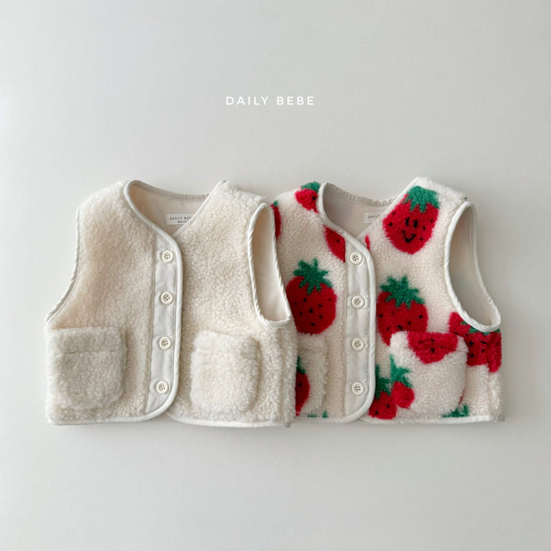 Daily Bebe - Korean Children Fashion - #discoveringself - Fleece Vest