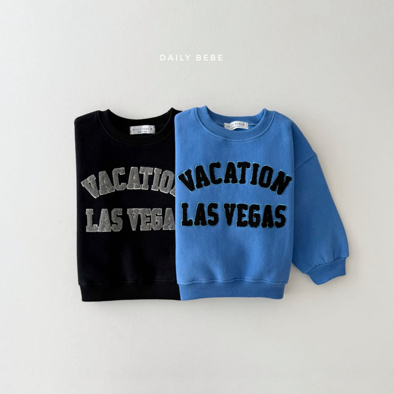 Daily Bebe - Korean Children Fashion - #discoveringself - Vacation Sweatshirt