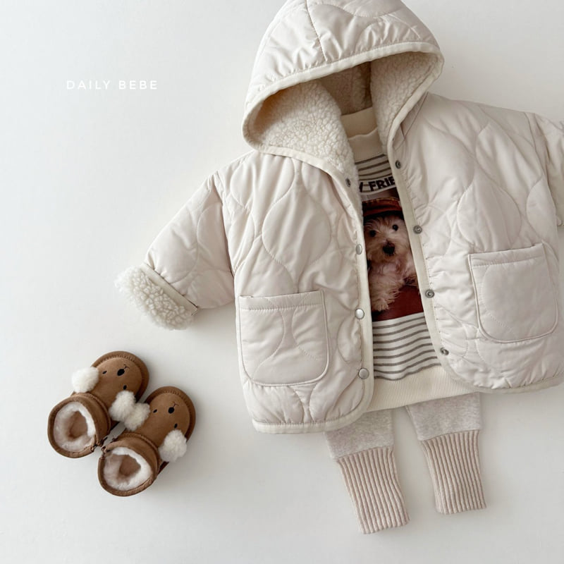Daily Bebe - Korean Children Fashion - #discoveringself - Reversible Hood Jacket - 6