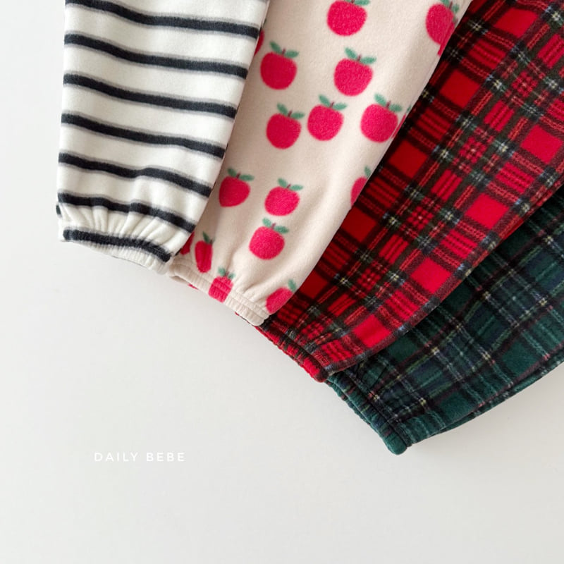 Daily Bebe - Korean Children Fashion - #discoveringself - Fleece Jogger Pants - 3
