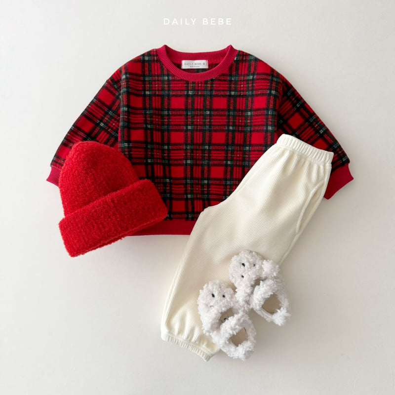 Daily Bebe - Korean Children Fashion - #fashionkids - Fleece Sweatshirt - 9