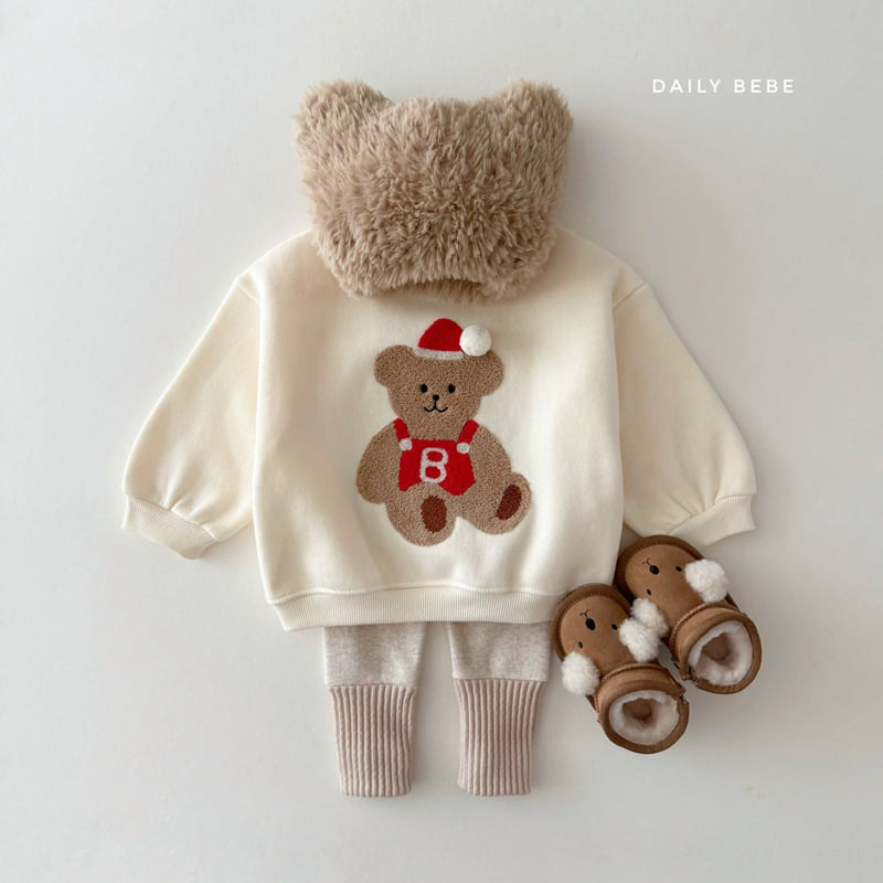 Daily Bebe - Korean Children Fashion - #fashionkids - Mink Warmer Leggings - 8