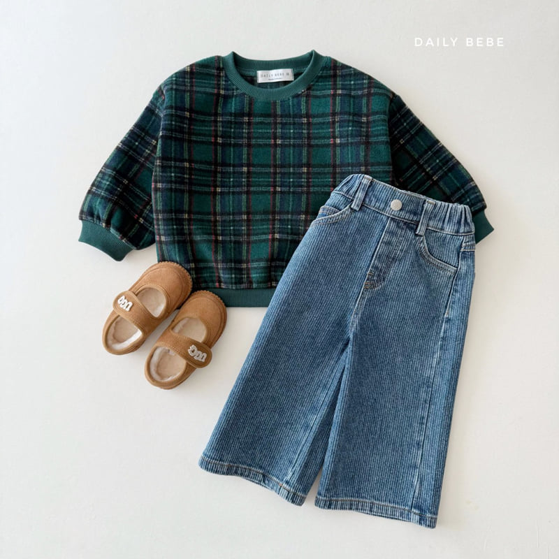 Daily Bebe - Korean Children Fashion - #kidsshorts - Fleece Sweatshirt - 10