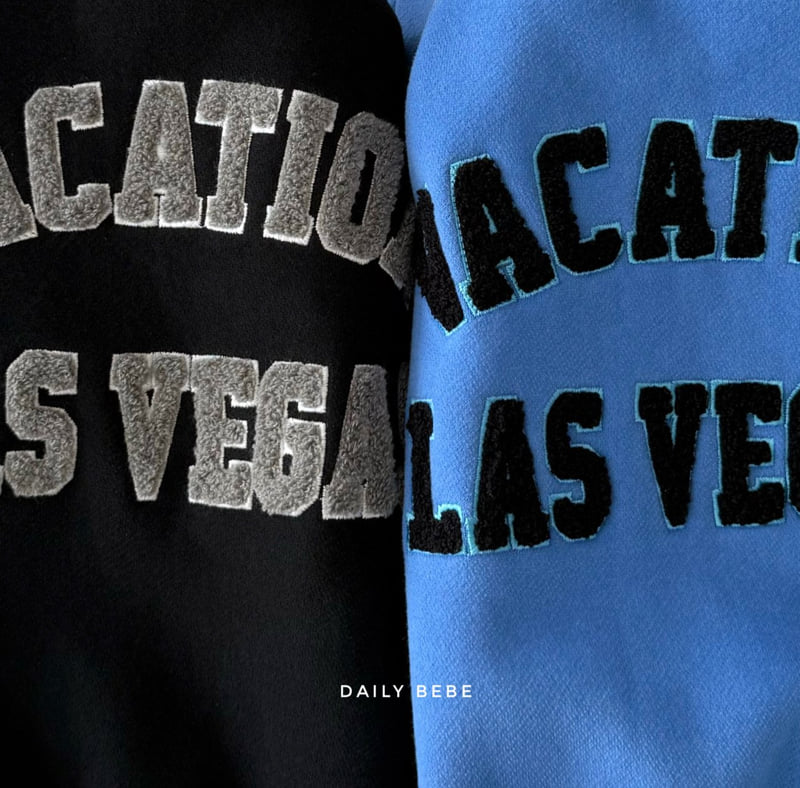 Daily Bebe - Korean Children Fashion - #kidsshorts - Vacation Sweatshirt - 3
