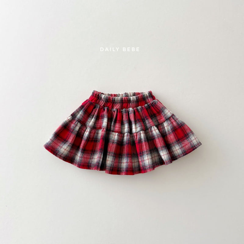 Daily Bebe - Korean Children Fashion - #kidsshorts - Merry Flare Skirt - 3