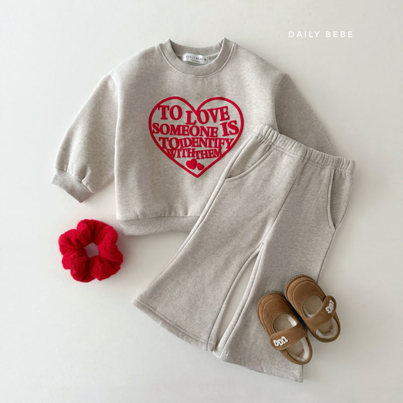 Daily Bebe - Korean Children Fashion - #kidsstore - To Love Bootcut Set - 6