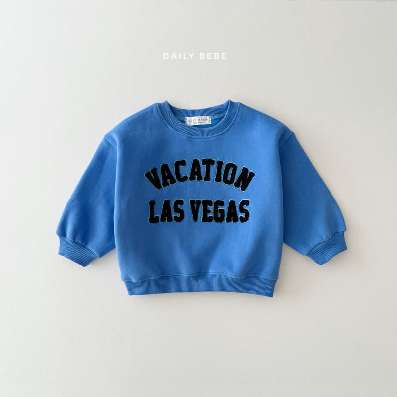 Daily Bebe - Korean Children Fashion - #kidsshorts - Vacation Sweatshirt - 4