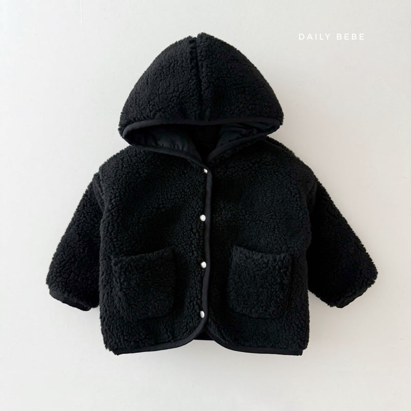 Daily Bebe - Korean Children Fashion - #kidsstore - Reversible Hood Jacket - 9