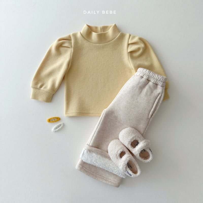 Daily Bebe - Korean Children Fashion - #kidsstore - Peach Puff Tee - 8