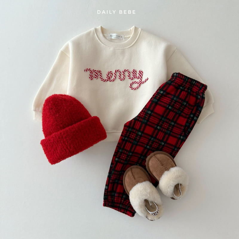 Daily Bebe - Korean Children Fashion - #kidsstore - Fleece Jogger Pants - 6