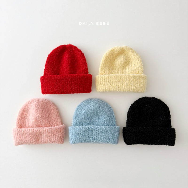 Daily Bebe - Korean Children Fashion - #kidzfashiontrend - Bouclé Beanie - 3