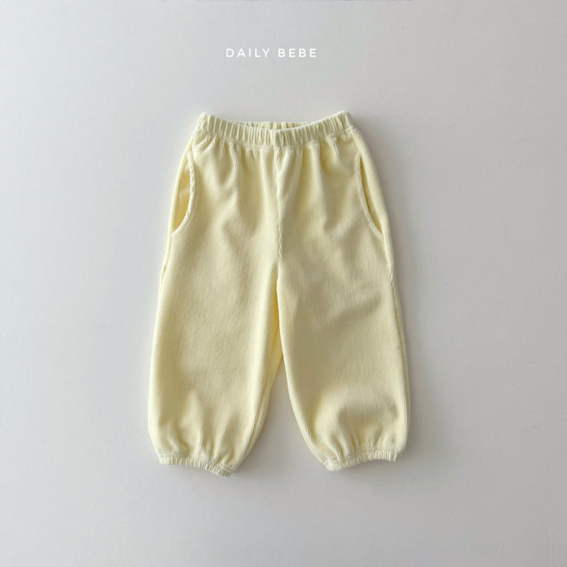Daily Bebe - Korean Children Fashion - #kidzfashiontrend - Velour Jogger Set - 6