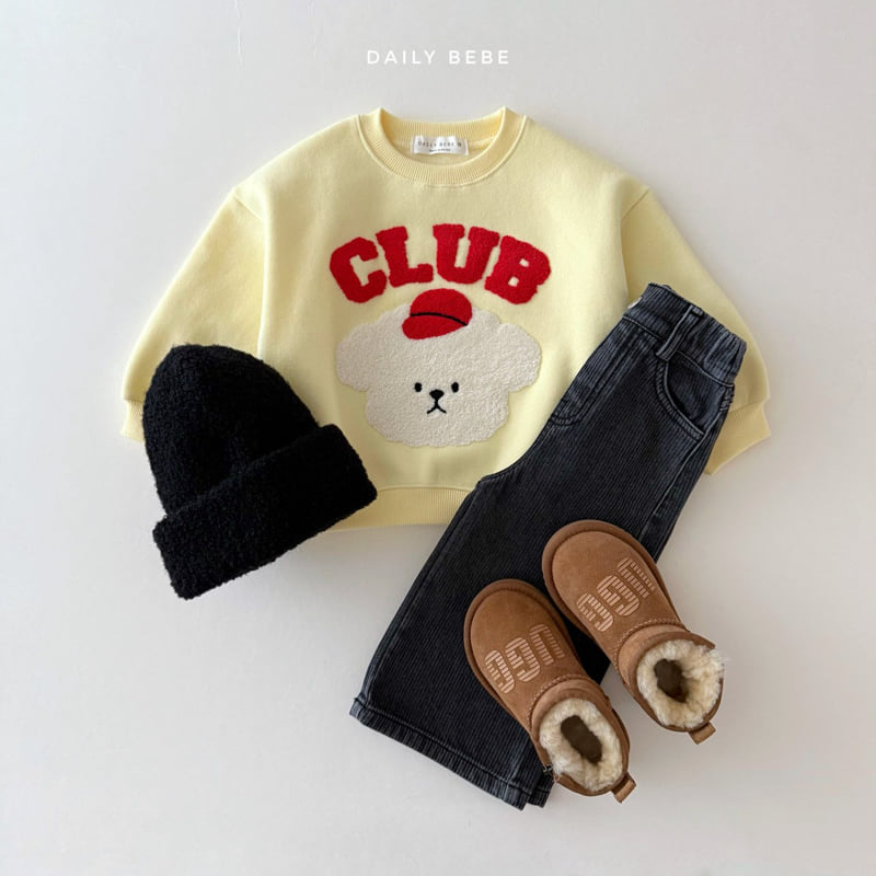 Daily Bebe - Korean Children Fashion - #kidzfashiontrend - Club Bichon Sweatshirt - 6
