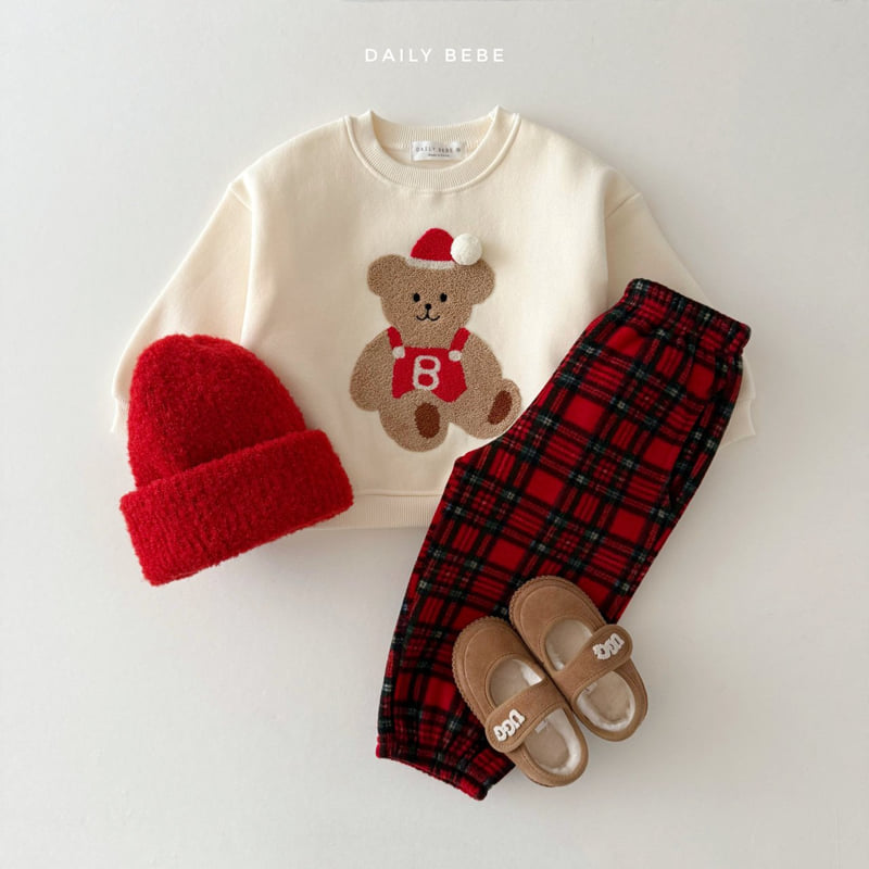 Daily Bebe - Korean Children Fashion - #kidzfashiontrend - Fleece Jogger Pants - 7
