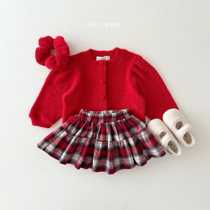 Daily Bebe - Korean Children Fashion - #kidzfashiontrend - Merry Flare Skirt - 5