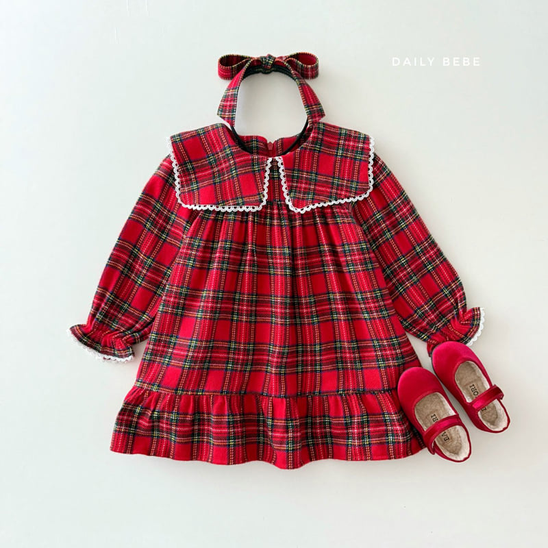 Daily Bebe - Korean Children Fashion - #littlefashionista - Merry One-piece