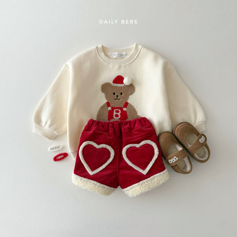 Daily Bebe - Korean Children Fashion - #littlefashionista - Bebe Bear Sweatshirt - 5
