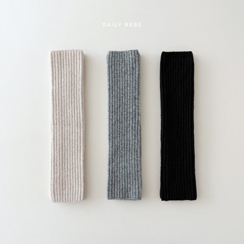 Daily Bebe - Korean Children Fashion - #magicofchildhood - Knit Leg Warmers - 3