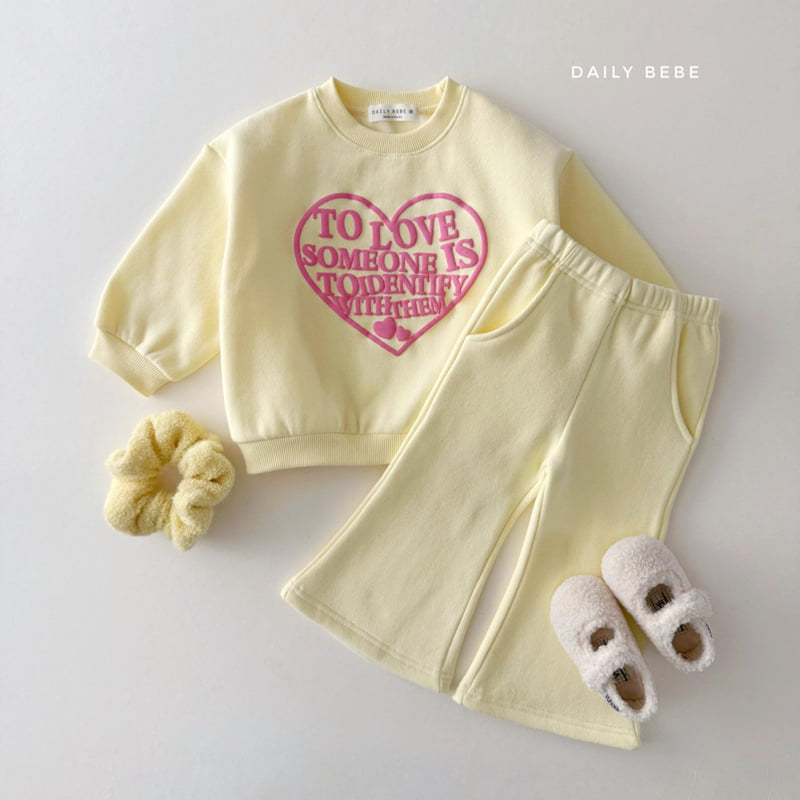 Daily Bebe - Korean Children Fashion - #magicofchildhood - To Love Bootcut Set - 10