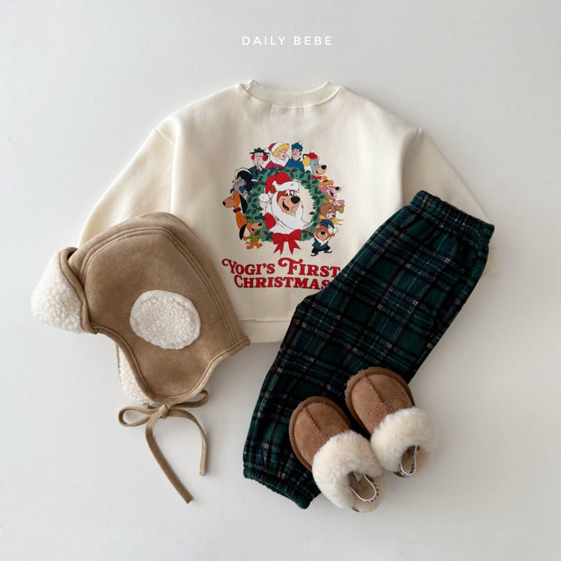 Daily Bebe - Korean Children Fashion - #magicofchildhood - Fleece Jogger Pants - 10