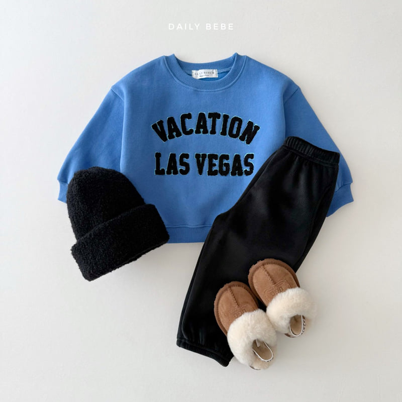 Daily Bebe - Korean Children Fashion - #minifashionista - Vacation Sweatshirt - 9