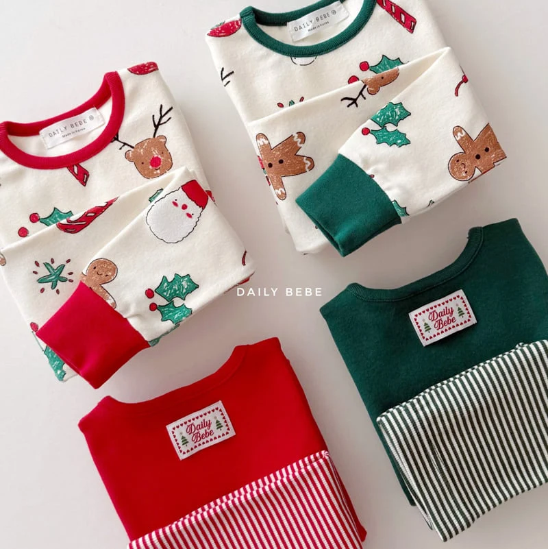 Daily Bebe - Korean Children Fashion - #prettylittlegirls - Rudolph Easywear Set - 10