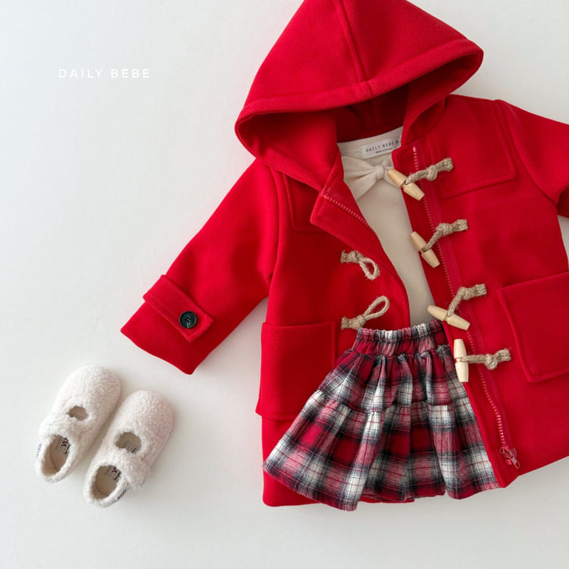 Daily Bebe - Korean Children Fashion - #prettylittlegirls - Daily Hooded Coat - 6