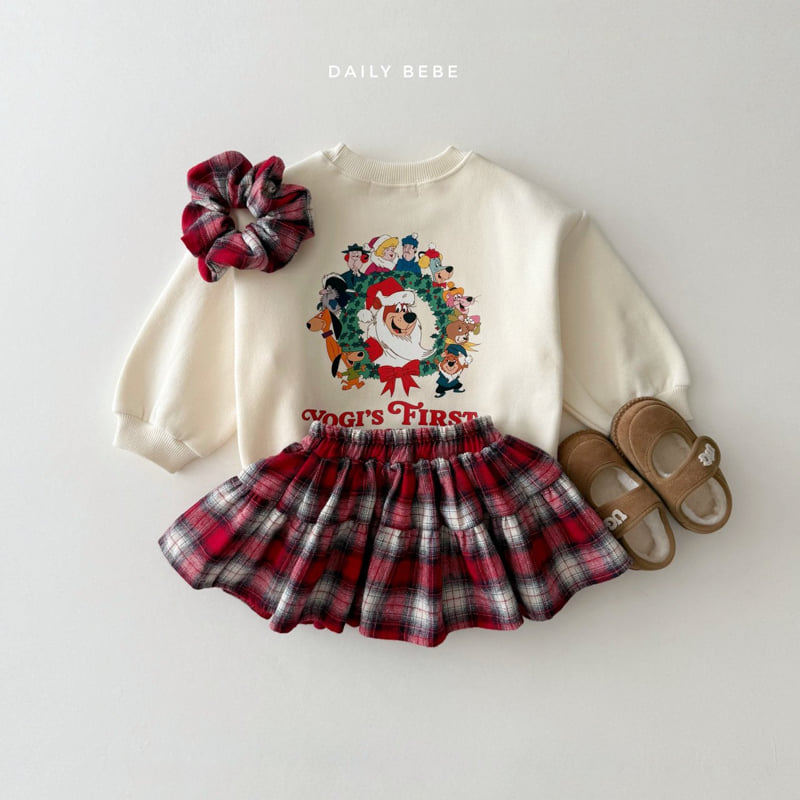 Daily Bebe - Korean Children Fashion - #prettylittlegirls - Merry Flare Skirt - 10