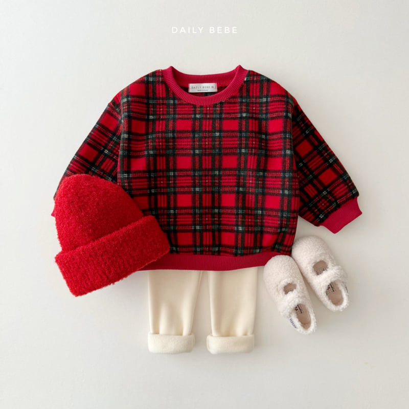 Daily Bebe - Korean Children Fashion - #toddlerclothing - Fleece Sweatshirt - 4