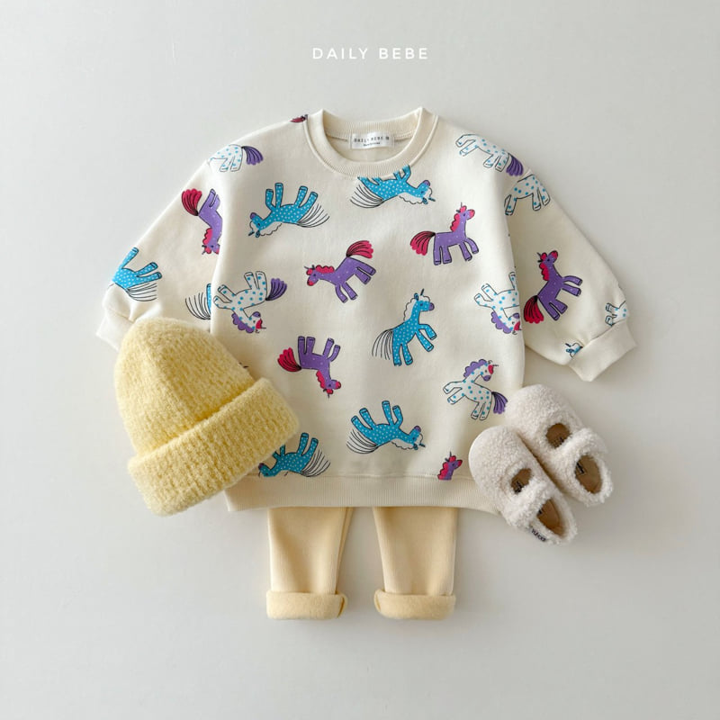 Daily Bebe - Korean Children Fashion - #toddlerclothing - Mink Basic Leggings - 6