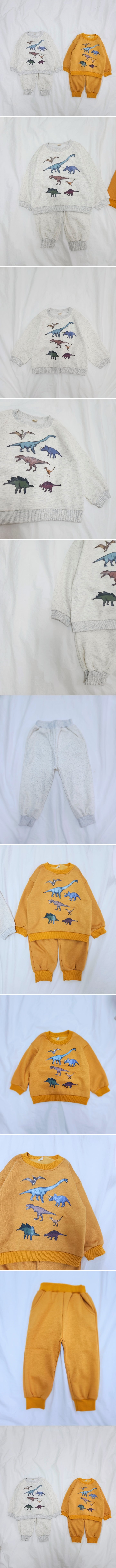 Daily shop - Korean Children Fashion - #discoveringself - Dino Set