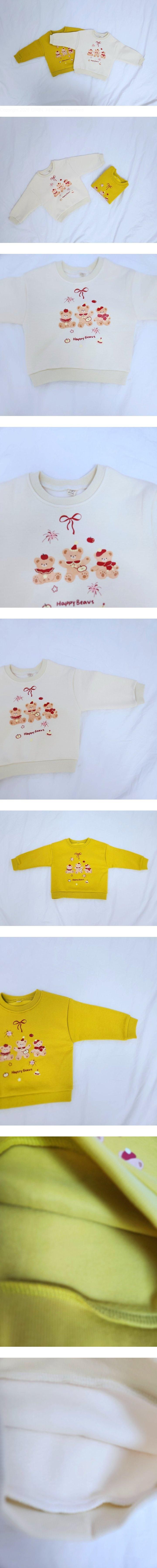 Daily shop - Korean Children Fashion - #discoveringself - Fleece Happy Birthday Sweatshirt