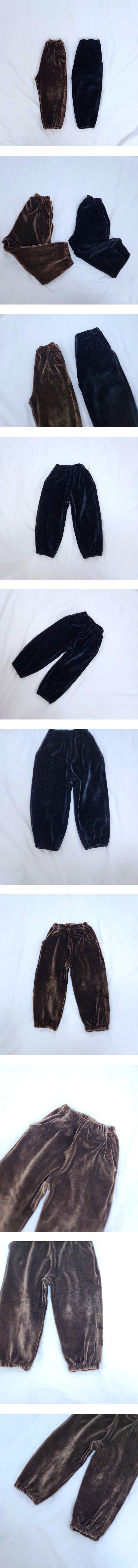 Daily shop - Korean Children Fashion - #littlefashionista - Velour Fleece Pants