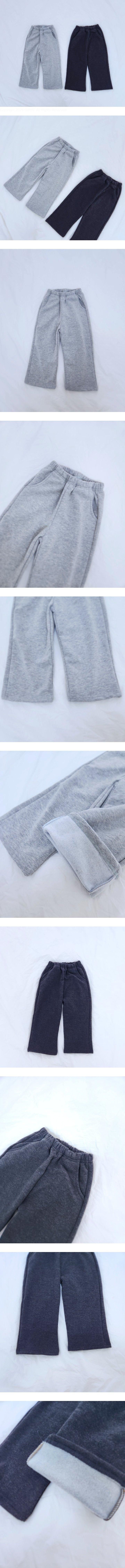 Daily shop - Korean Children Fashion - #magicofchildhood - Fleece Wide Pants
