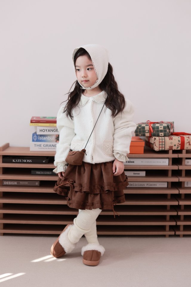 Dalla - Korean Children Fashion - #Kfashion4kids - Suede Skirt - 10