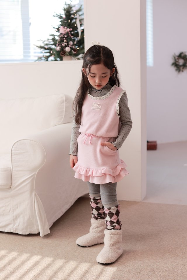 Dalla - Korean Children Fashion - #childofig - Argyle Warmers - 11