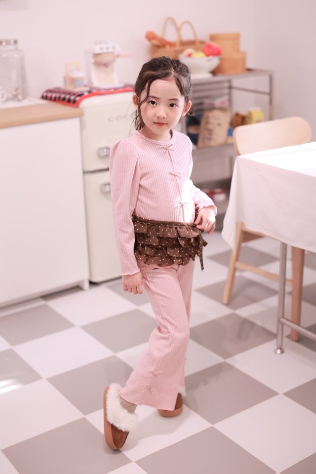 Dalla - Korean Children Fashion - #childofig - Flow Ribbed Set - 8
