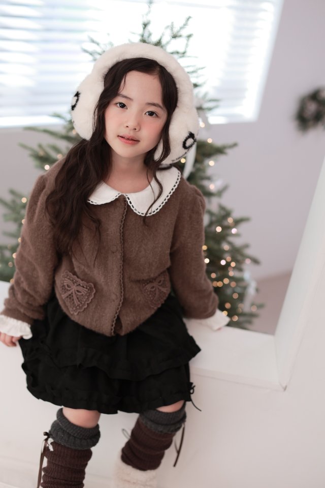 Dalla - Korean Children Fashion - #childofig - Suede Skirt