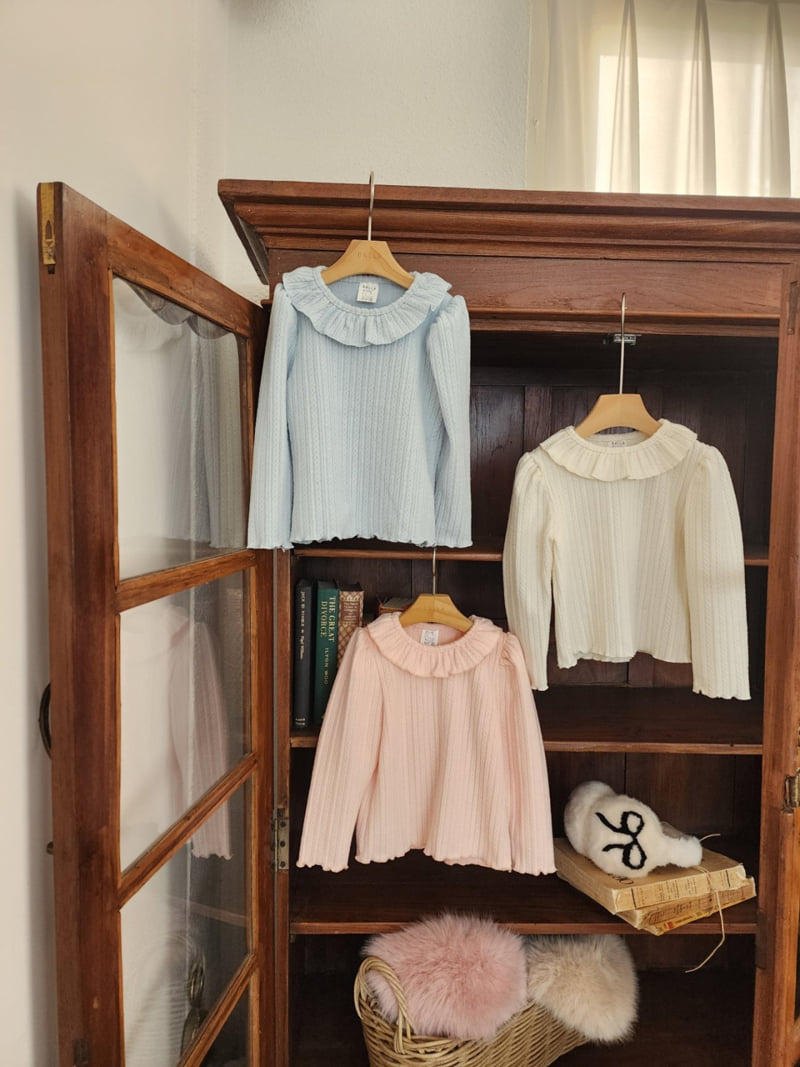 Dalla - Korean Children Fashion - #childofig - Chain Ruffle Tee - 12
