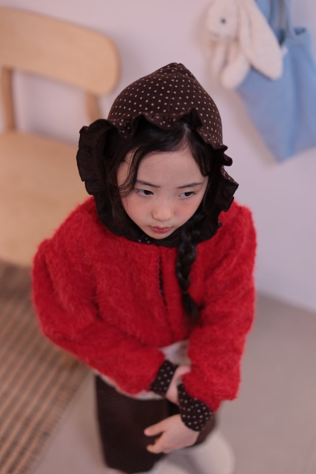 Dalla - Korean Children Fashion - #childofig - Hooded Dot Tee - 11