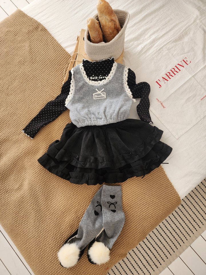 Dalla - Korean Children Fashion - #childofig - Self Inner Tee - 10