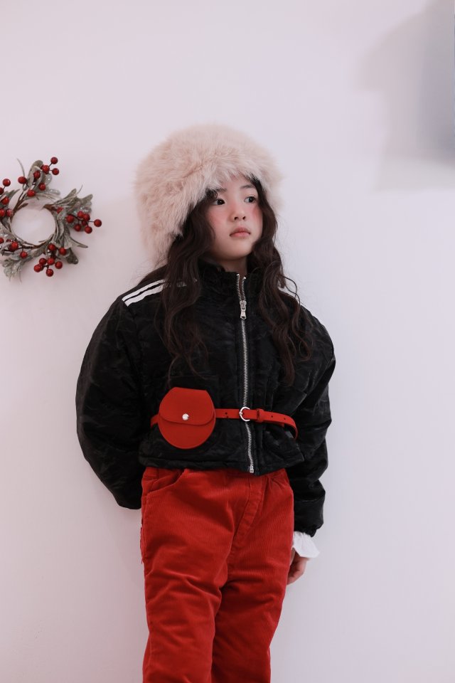 Dalla - Korean Children Fashion - #stylishchildhood - Vogue Cropped Jacket - 4