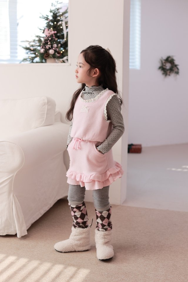 Dalla - Korean Children Fashion - #childrensboutique - Argyle Warmers - 12