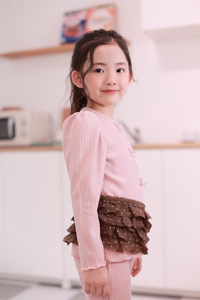 Dalla - Korean Children Fashion - #childrensboutique - Flow Ribbed Set - 9