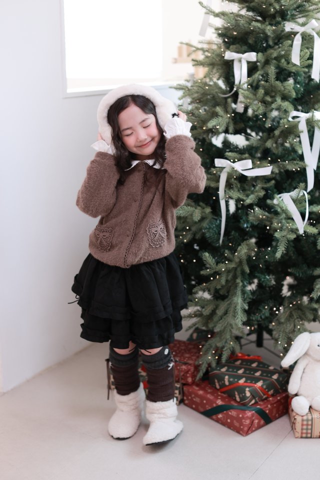 Dalla - Korean Children Fashion - #childrensboutique - Suede Skirt - 3