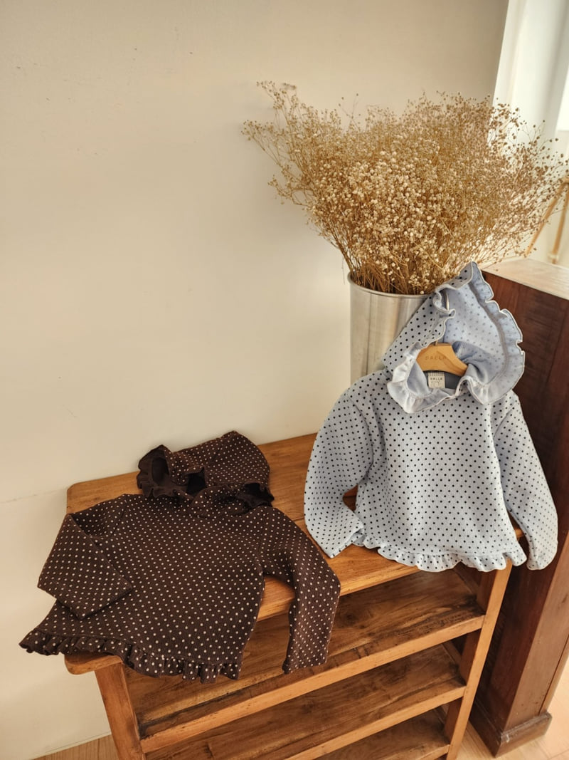 Dalla - Korean Children Fashion - #childrensboutique - Hooded Dot Tee - 12