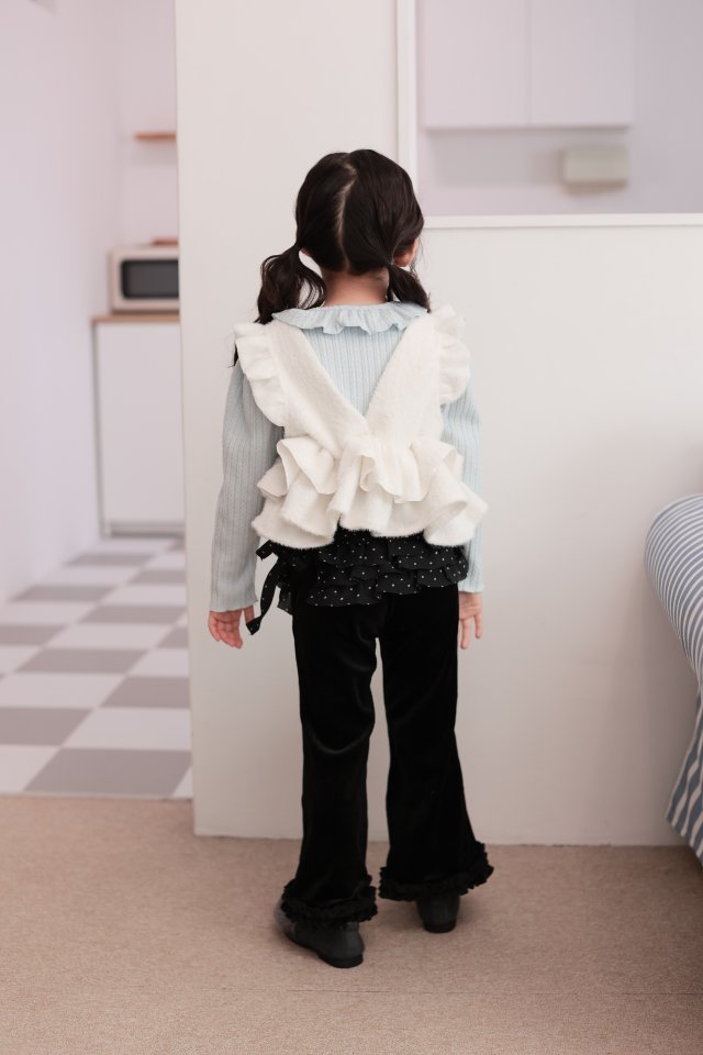 Dalla - Korean Children Fashion - #designkidswear - Soft Frill Bootcut Pants - 6