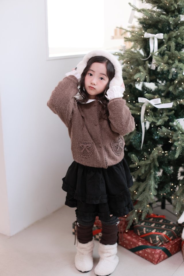 Dalla - Korean Children Fashion - #childrensboutique - Suede Skirt - 4