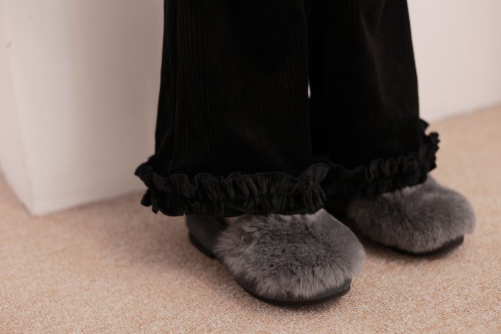 Dalla - Korean Children Fashion - #discoveringself - Soft Frill Bootcut Pants - 7