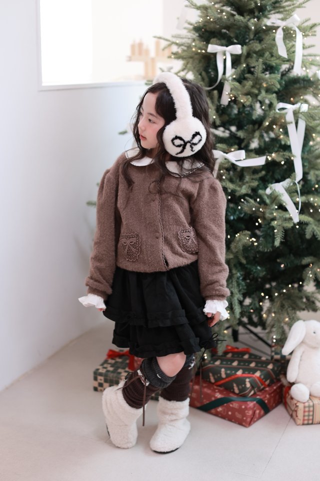 Dalla - Korean Children Fashion - #discoveringself - Suede Skirt - 5